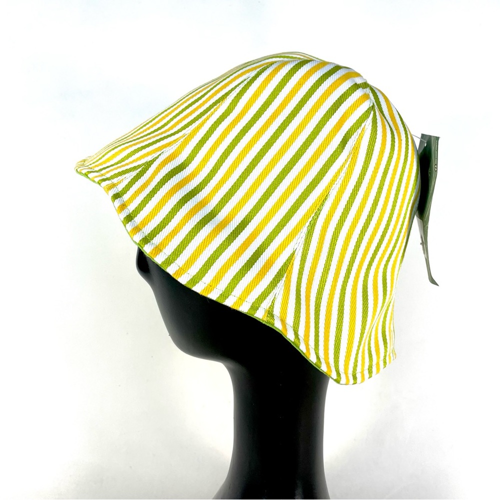 San‎ Diego Hat Co Bucket Hat Womens Small Striped Cotton Retro Y2K Festival NWT - Picture 3 of 11